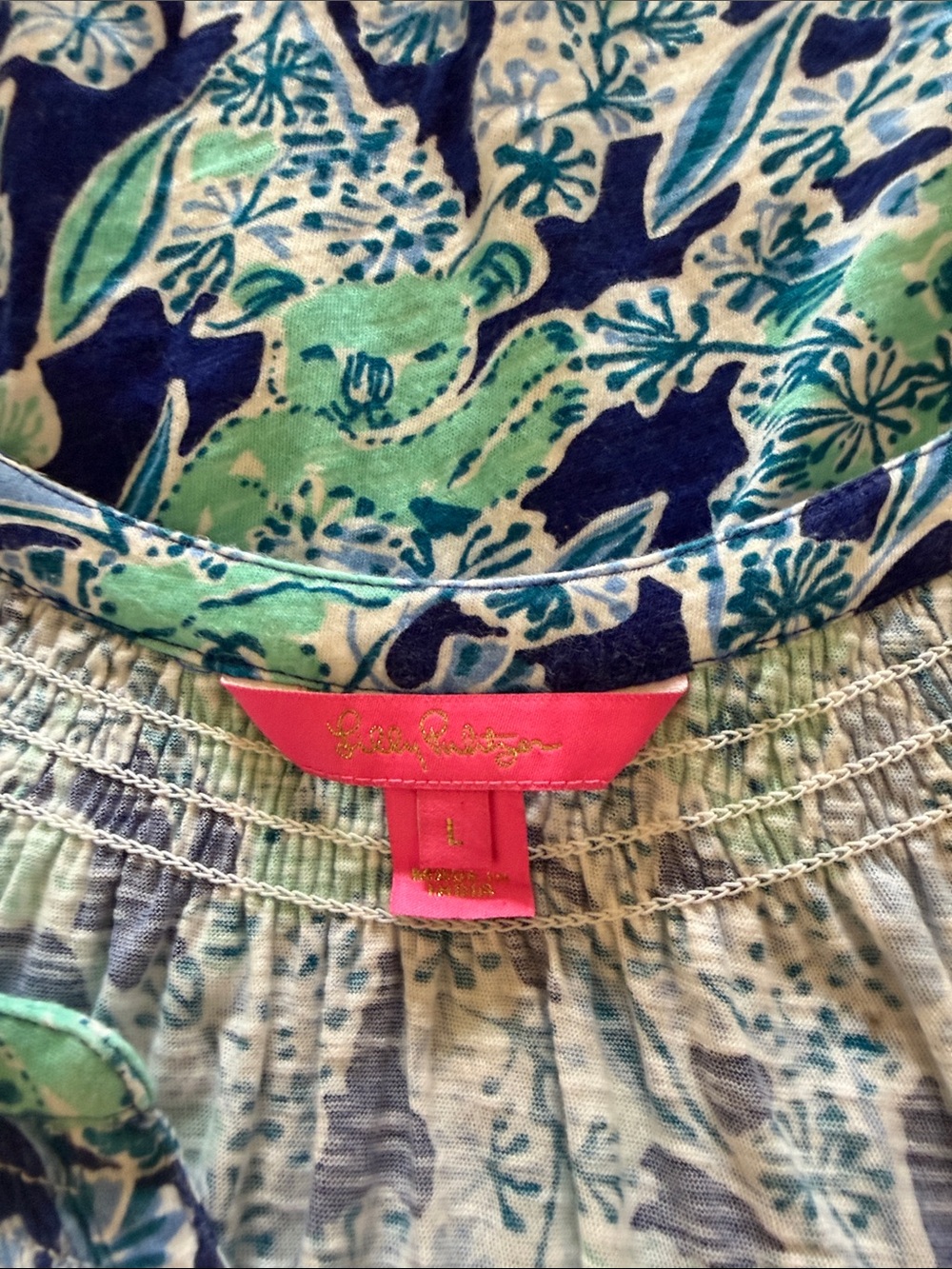 Lilly Pulitzer Essie Tank Top in the pattern Koalafications - Picture 3 of 6